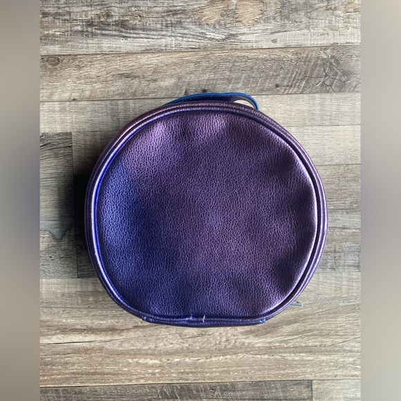 Purple Metallic Makeup Bag - Picture 3 of 7
